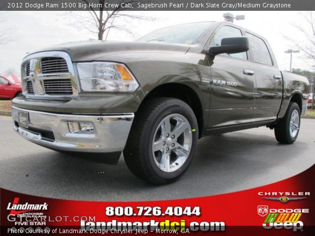 2012 Dodge Ram 1500 Big Horn Crew Cab in Sagebrush Pearl