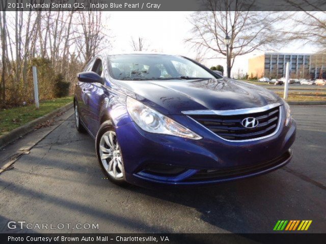 2011 Hyundai Sonata GLS in Indigo Blue Pearl