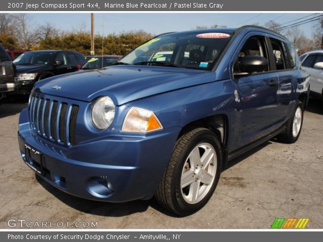 2007 Jeep Compass Sport 4x4 in Marine Blue Pearlcoat