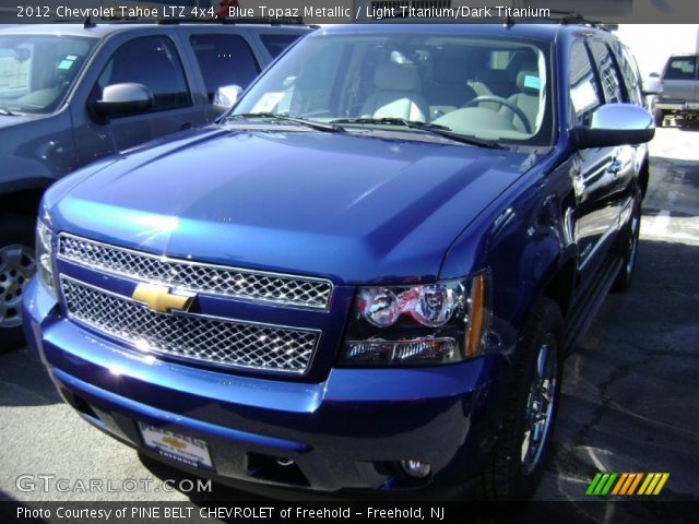 2012 Chevrolet Tahoe LTZ 4x4 in Blue Topaz Metallic