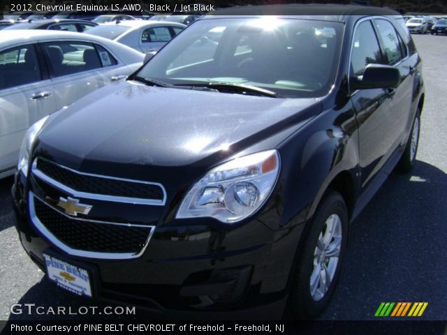 2012 Chevrolet Equinox LS AWD in Black