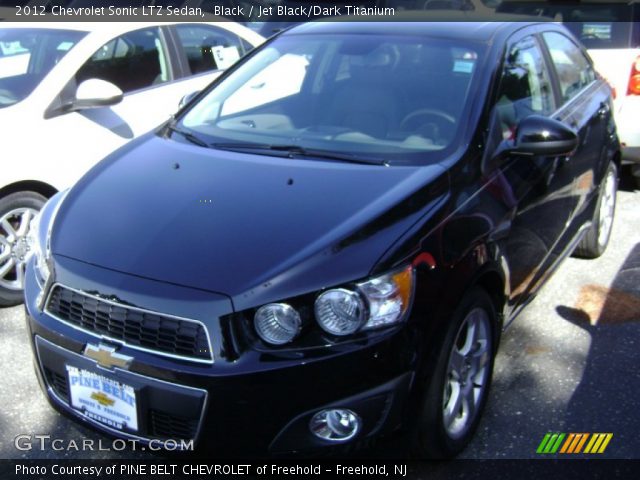 2012 Chevrolet Sonic LTZ Sedan in Black