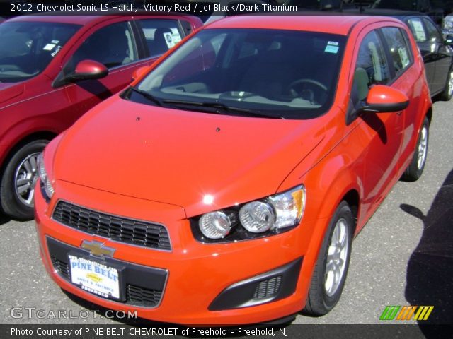 2012 Chevrolet Sonic LS Hatch in Victory Red