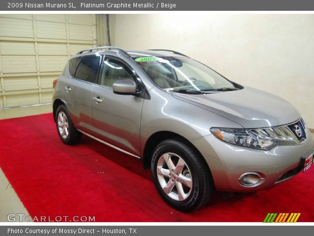 2009 Nissan Murano SL in Platinum Graphite Metallic