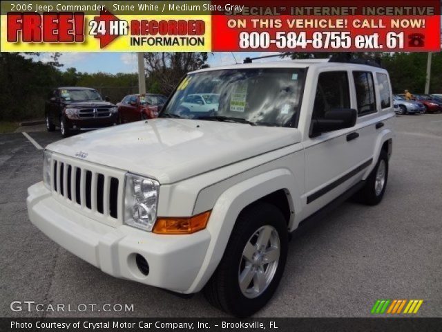 2006 Jeep Commander  in Stone White