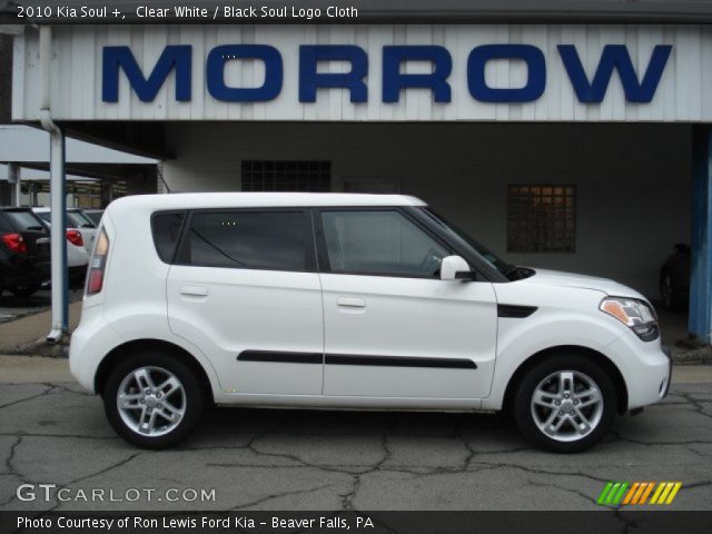 2010 Kia Soul + in Clear White