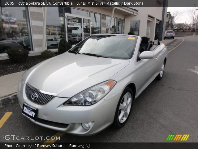 2005 Toyota Solara SE V6 Convertible in Lunar Mist Silver Metallic