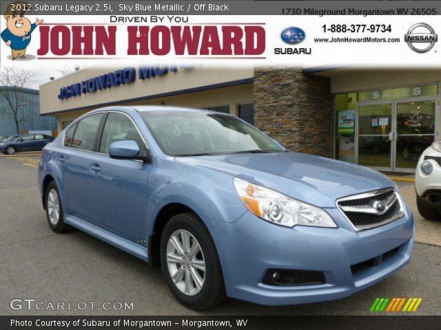 2012 Subaru Legacy 2.5i in Sky Blue Metallic