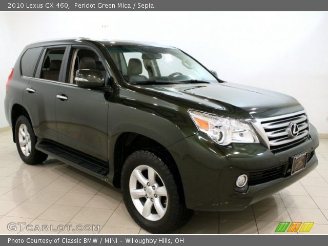2010 Lexus GX 460 in Peridot Green Mica
