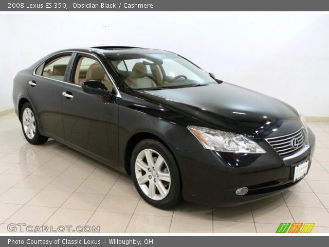 2008 Lexus ES 350 in Obsidian Black