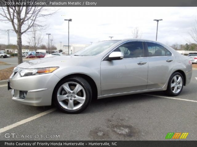 2009 Acura TSX Sedan in Palladium Metallic