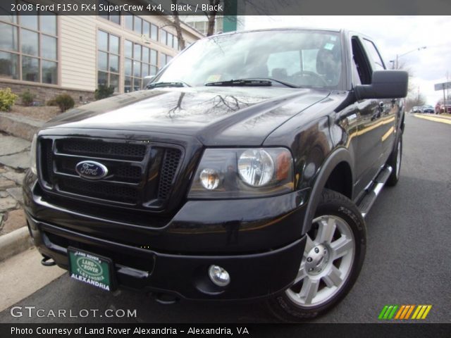 2008 Ford F150 FX4 SuperCrew 4x4 in Black