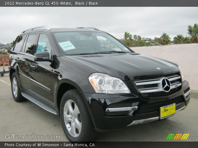 2012 Mercedes-Benz GL 450 4Matic in Black
