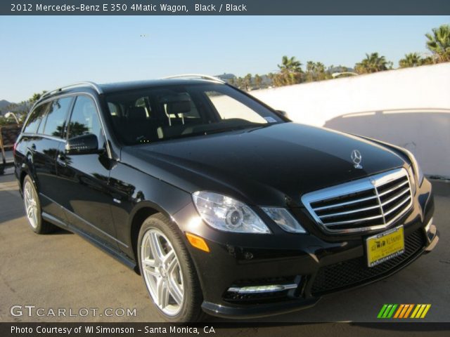 2012 Mercedes-Benz E 350 4Matic Wagon in Black