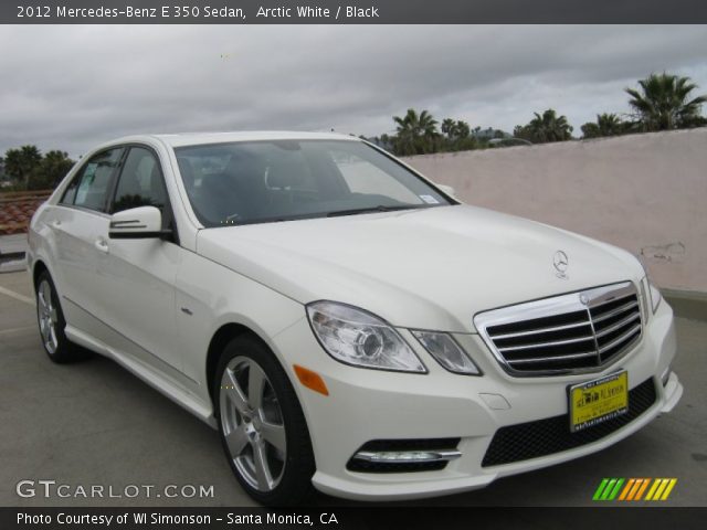 2012 Mercedes-Benz E 350 Sedan in Arctic White