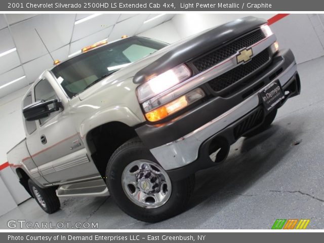 2001 Chevrolet Silverado 2500HD LS Extended Cab 4x4 in Light Pewter Metallic