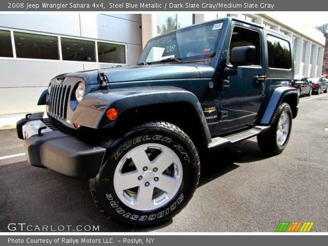 2008 Jeep Wrangler Sahara 4x4 in Steel Blue Metallic