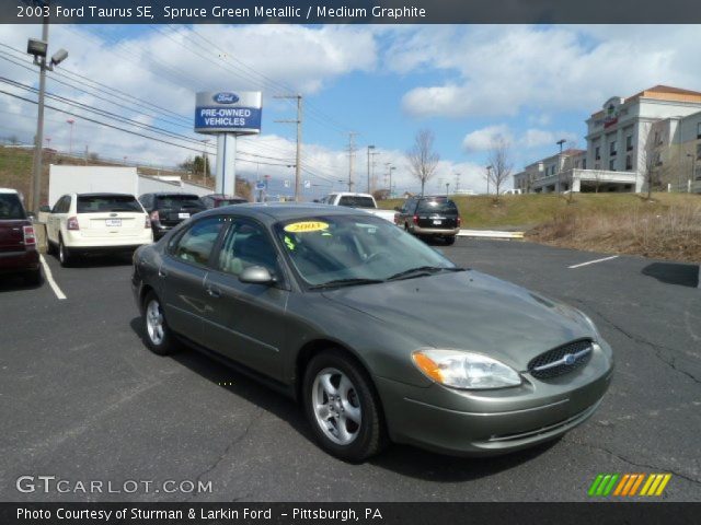 2003 Ford Taurus SE in Spruce Green Metallic