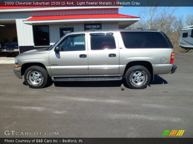 2000 Chevrolet Suburban 1500 LS 4x4 in Light Pewter Metallic