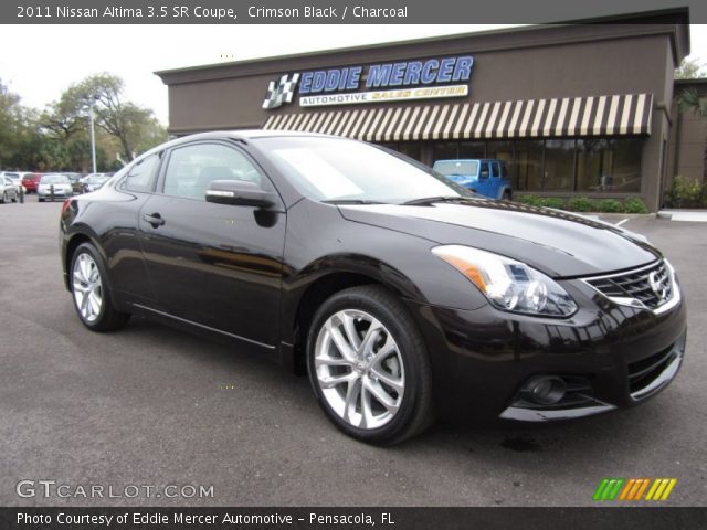 2011 Nissan Altima 3.5 SR Coupe in Crimson Black