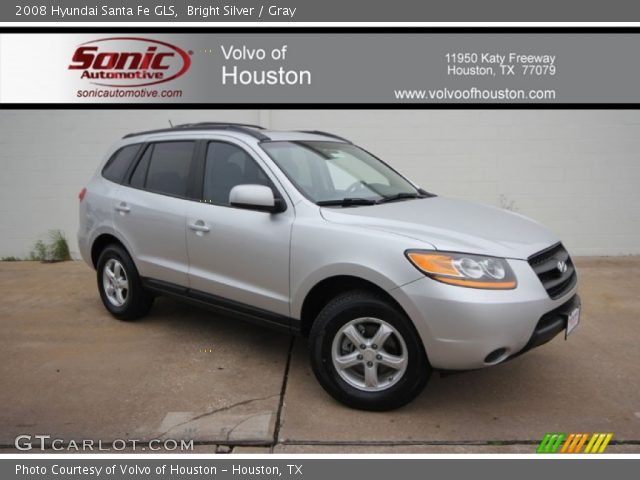 2008 Hyundai Santa Fe GLS in Bright Silver
