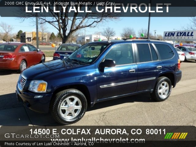 2008 GMC Envoy SLE 4x4 in Midnight Blue Metallic