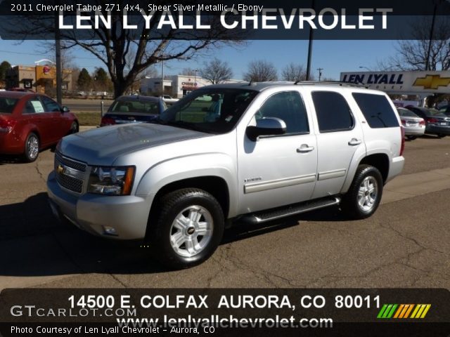 2011 Chevrolet Tahoe Z71 4x4 in Sheer Silver Metallic