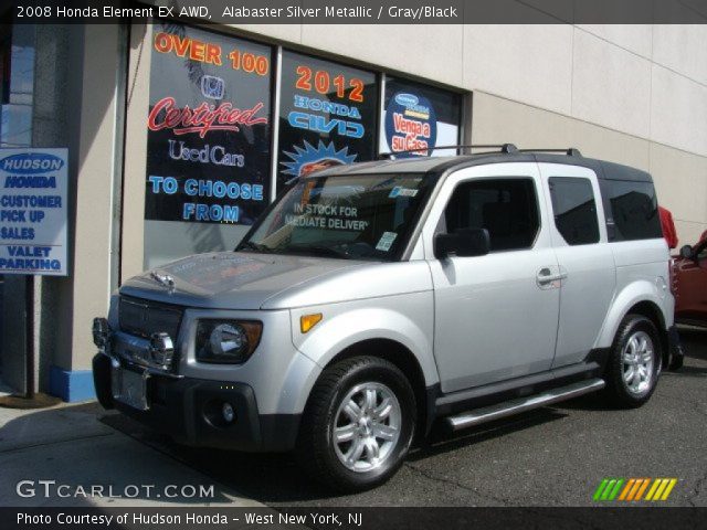 2008 Honda Element EX AWD in Alabaster Silver Metallic