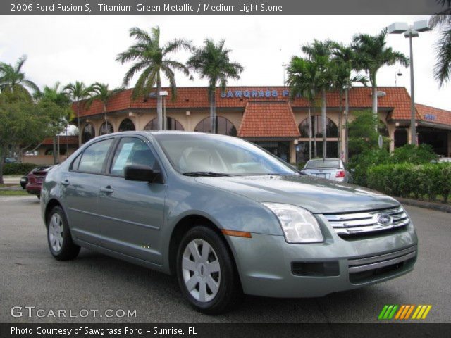 2006 Ford Fusion S in Titanium Green Metallic
