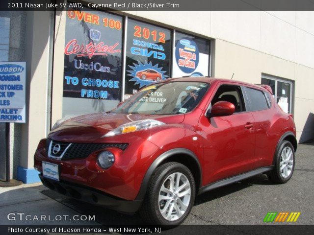 2011 Nissan Juke SV AWD in Cayenne Red