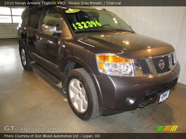 2010 Nissan Armada Titanium 4WD in Smoke Gray Metallic