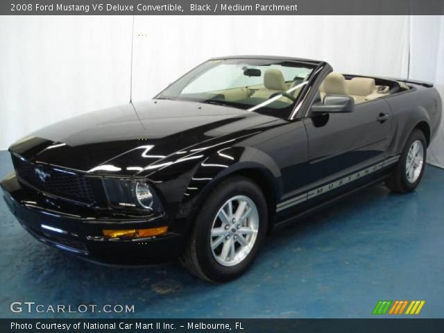 2008 Ford Mustang V6 Deluxe Convertible in Black
