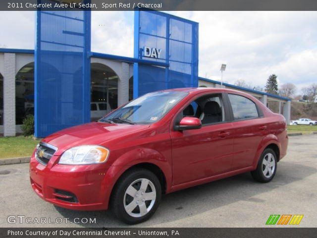 2011 Chevrolet Aveo LT Sedan in Sport Red
