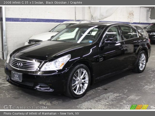 2008 Infiniti G 35 x S Sedan in Black Obsidian