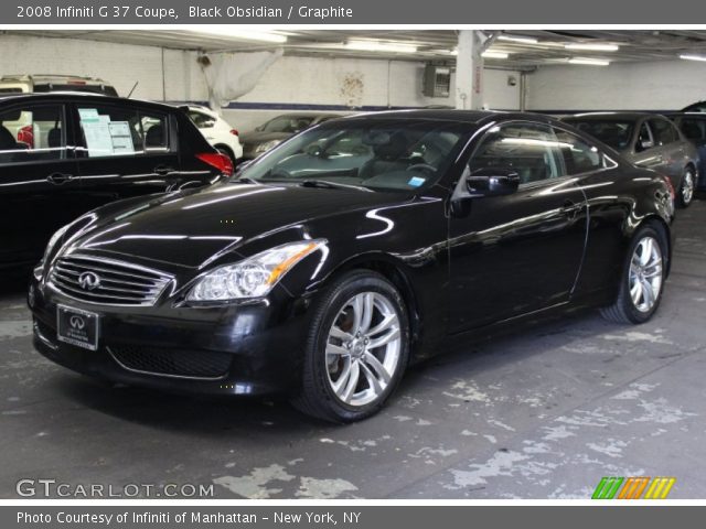 2008 Infiniti G 37 Coupe in Black Obsidian