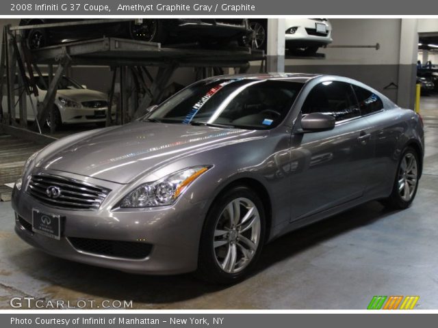 2008 Infiniti G 37 Coupe in Amethyst Graphite Gray
