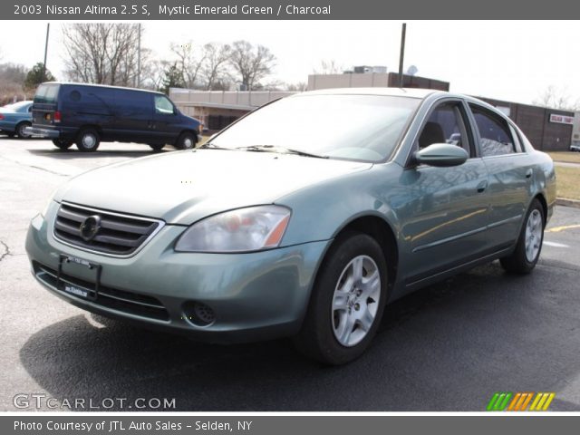 2003 Nissan Altima 2.5 S in Mystic Emerald Green