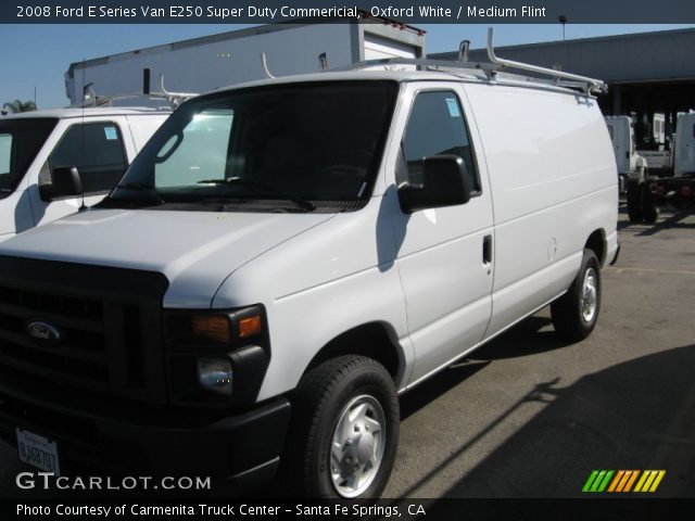 2008 Ford E Series Van E250 Super Duty Commericial in Oxford White