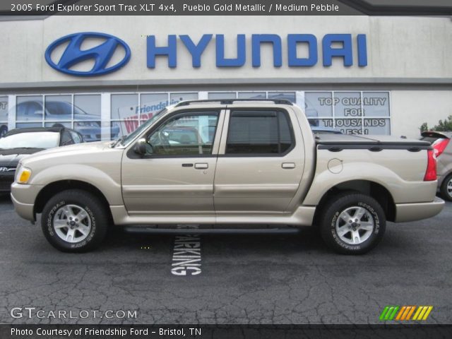 2005 Ford Explorer Sport Trac XLT 4x4 in Pueblo Gold Metallic