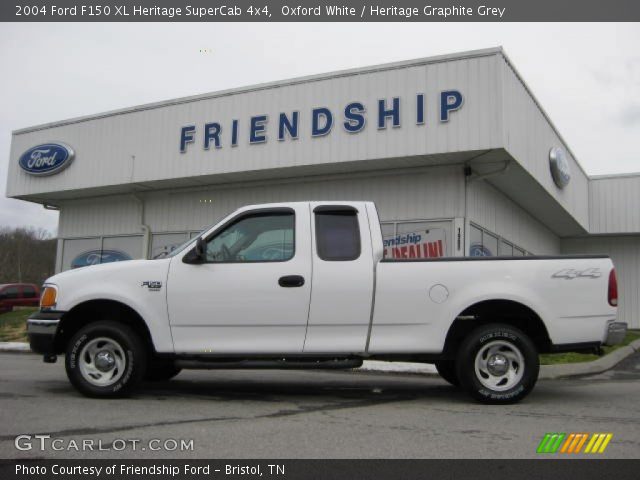 2004 Ford F150 XL Heritage SuperCab 4x4 in Oxford White