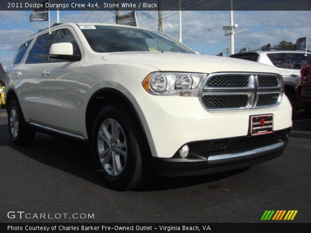 2011 Dodge Durango Crew 4x4 in Stone White