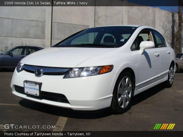 2006 Honda Civic LX Sedan in Taffeta White