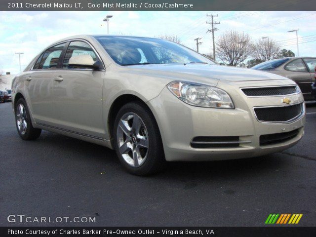 2011 Chevrolet Malibu LT in Gold Mist Metallic