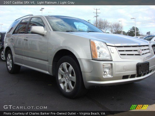 2007 Cadillac SRX V6 in Light Platinum