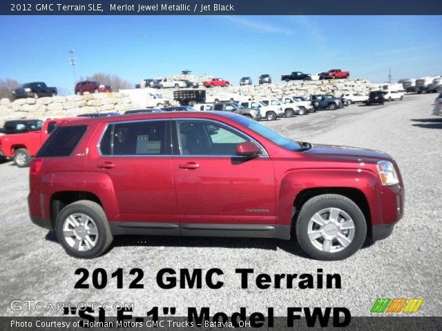 2012 GMC Terrain SLE in Merlot Jewel Metallic