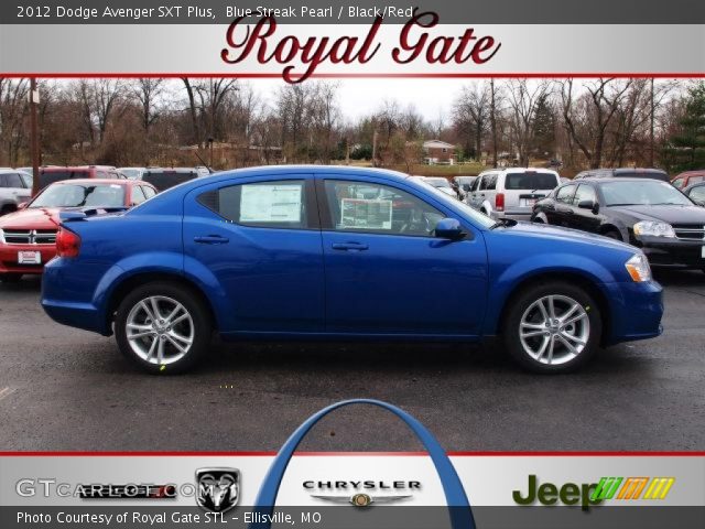 2012 Dodge Avenger SXT Plus in Blue Streak Pearl