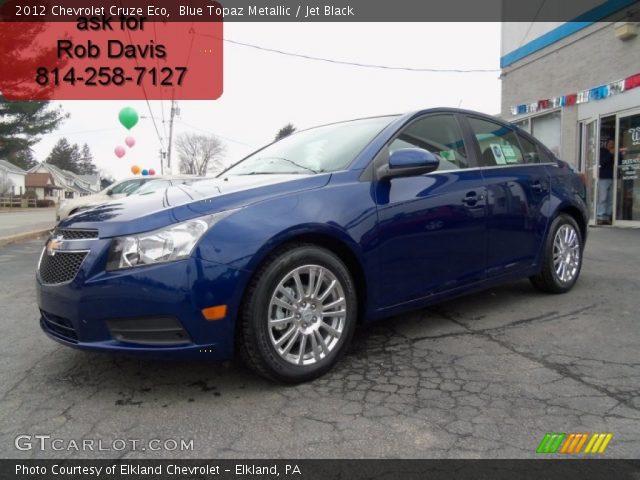 2012 Chevrolet Cruze Eco in Blue Topaz Metallic