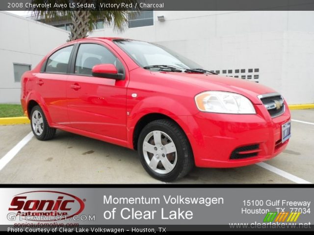 2008 Chevrolet Aveo LS Sedan in Victory Red