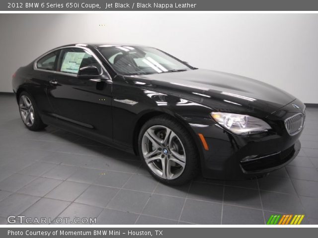 2012 BMW 6 Series 650i Coupe in Jet Black