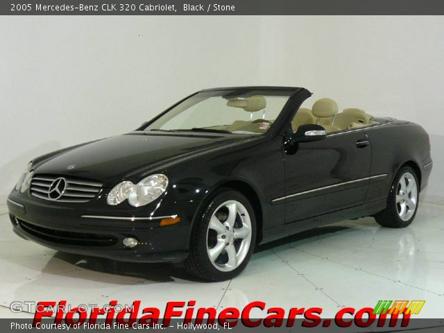 2005 Mercedes-Benz CLK 320 Cabriolet in Black